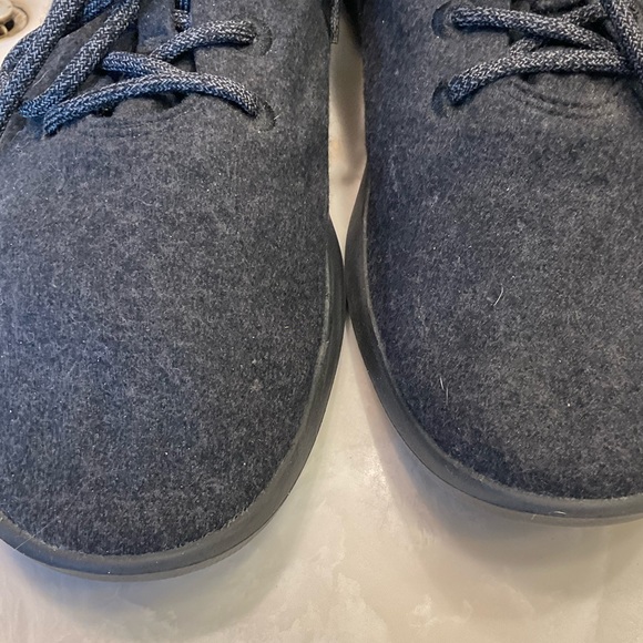 Allbirds Men's Wool Runners CLASSICS: Natural Black (Black Sole), Size 12 - Picture 12 of 13